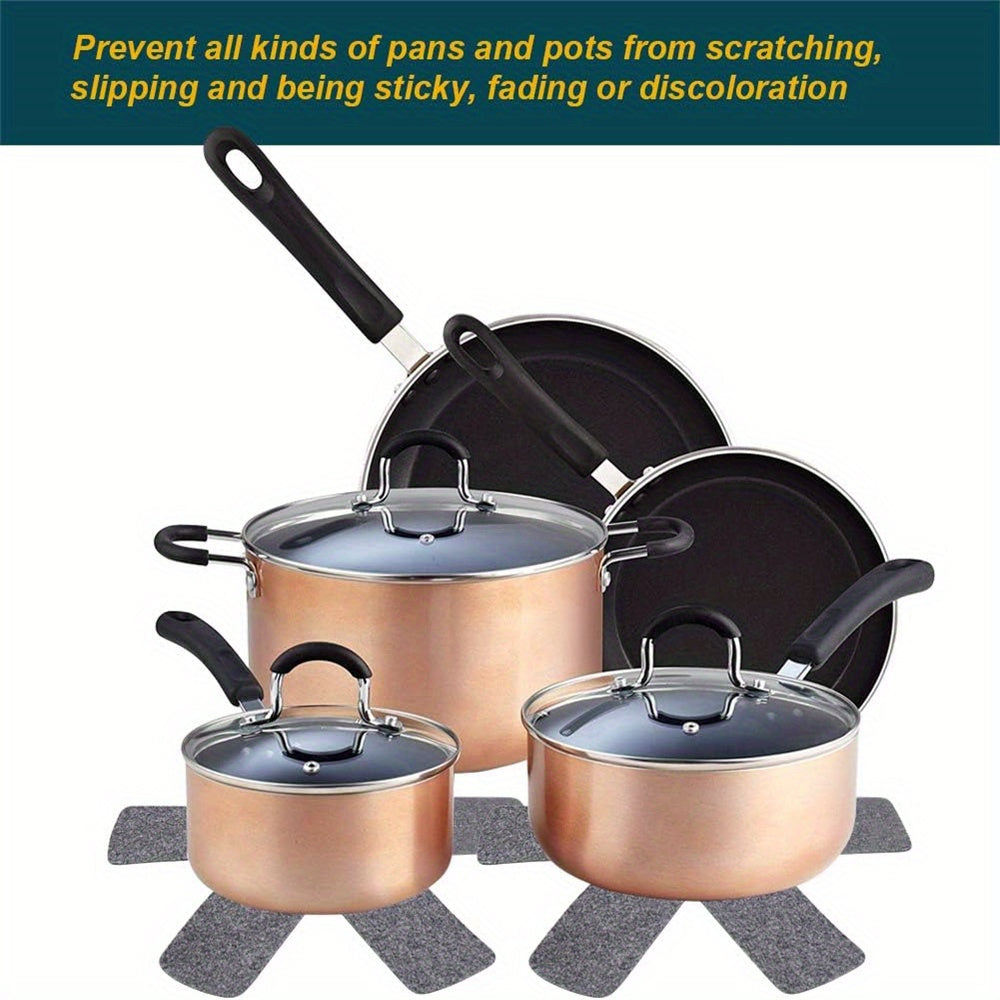 Pack Of Pot Protectors For Perfect Stacking Of Pots